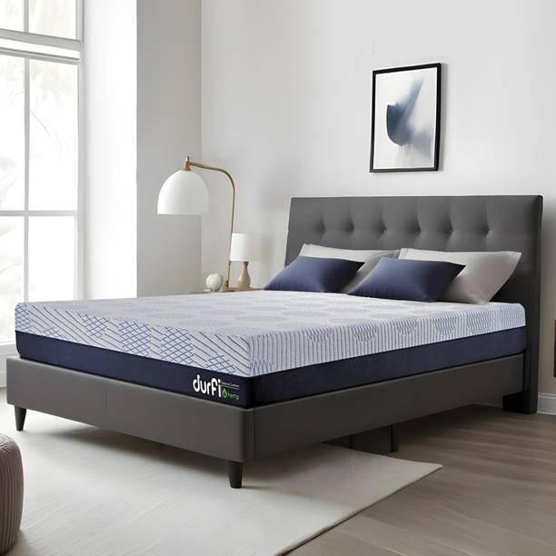 Durfi Organic Hempseed Oil Memory Foam 75x30x6 inch Single High Resilience (HR) Foam Mattress