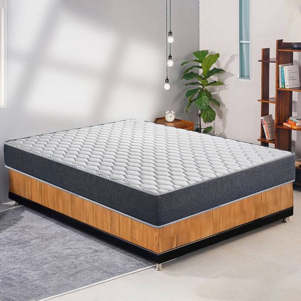 Restolex Orthoresto Ortho Classic Supportive rebonded foam l High Resilience (HR) Foam l 5 inch Single Bonded Foam Mattress