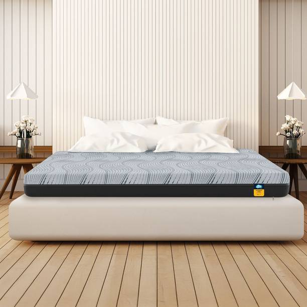Centuary Mattresses Sleepables 100% Natural Latex, Breathable Medium Soft Orthopedic 8 inch Queen High Resilience (HR) Foam Mattress