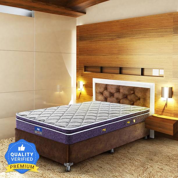 PEPS Restonic Sanibel Euro Top Beige 6 inch Single Bonnell Spring Mattress