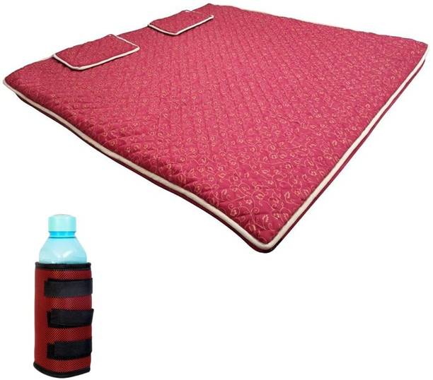 ParaShi Bio-Energy Magnetic Mattress with 2 Pillow Cover and Water Energy Pad Combo 2 inch Double Cotton Mattress