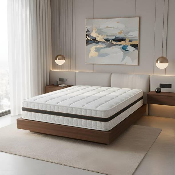 SLEEPSPA LUXEPEDIC Hotel Comfort Mattress with HerbFRESH® Technology 12 inch Single Pocket Spring Mattress