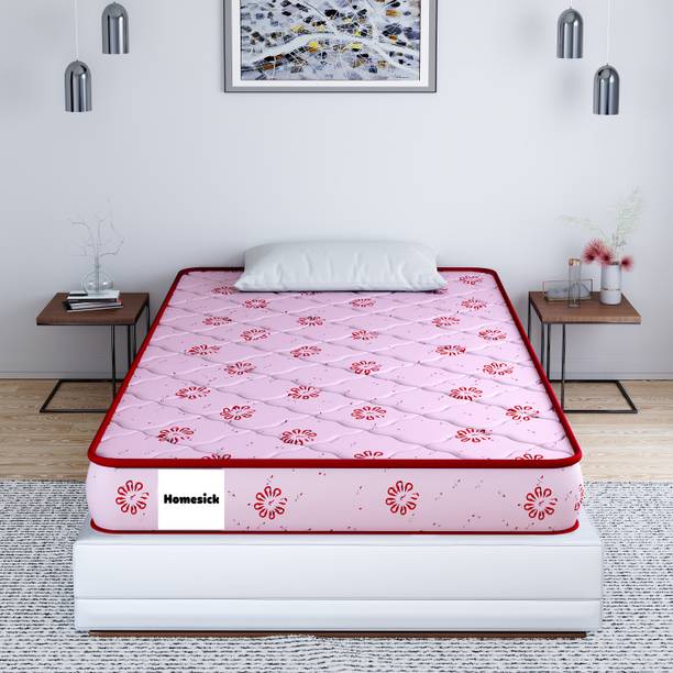 Homesick Bliss Dual Comfort - Soft & Hard 4 inch Single High Density (HD) Foam Mattress