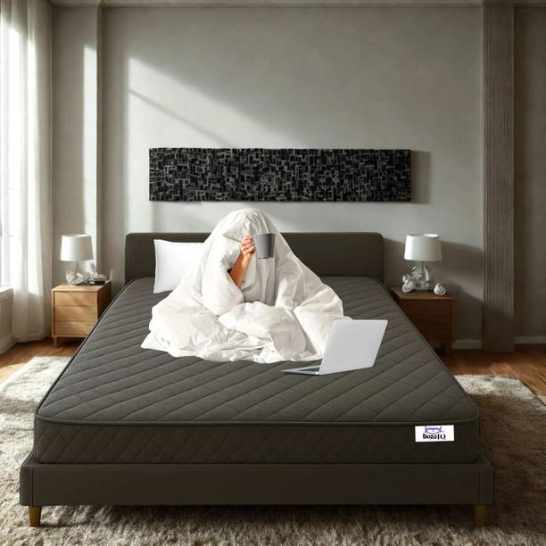DozeIQ 5 Zoned Pocket Spring hybrid Orthopedic Mattress with Memory Foam 12 inch Single Pocket Spring Mattress