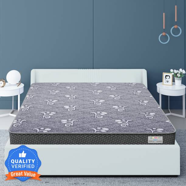 Flipkart Perfect Homes Sweet Dream Dual - Hard & Soft 4 inch Queen EPE Foam Mattress