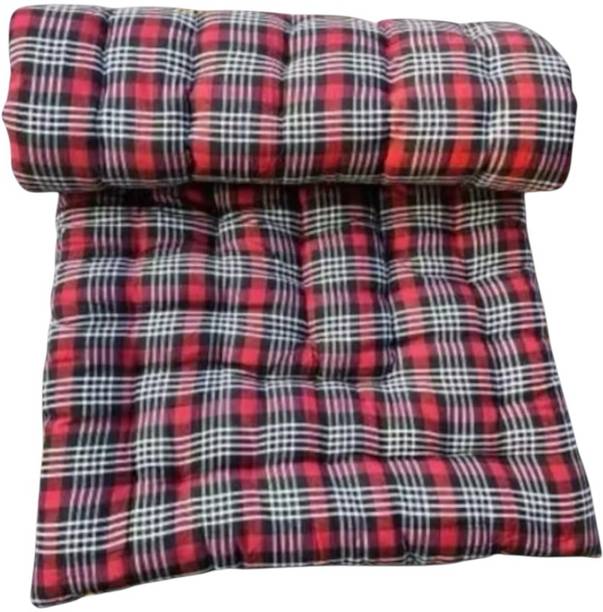 FEBRICMALL BM04 3 inch Single Cotton Mattress