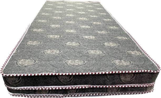 WakeFitness Bed matress 5 inch Queen Cotton Mattress
