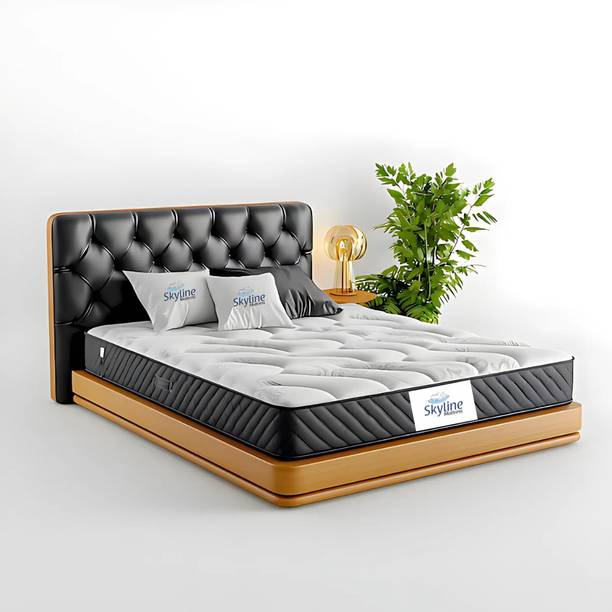 Skyline Mattress Orthopaedic Mattress 7 inch Double High Density (HD) Foam Mattress