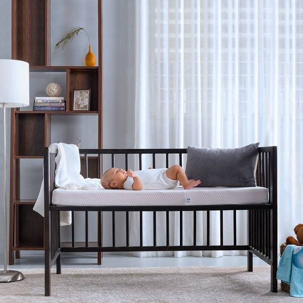 Wakefit Medium Baby Crib Mattress 3 inch Single High Resilience (HR) Foam Mattress