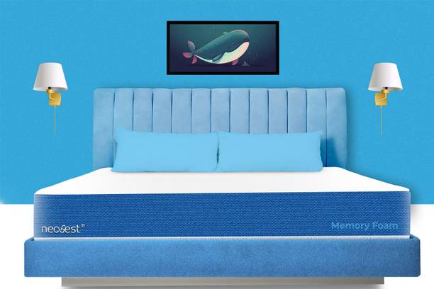 Neobest NEOMF75606 Orthopedic Memory Foam Mattress – 3-Layer Rebounded Comfort 6 inch Queen Memory Foam Mattress