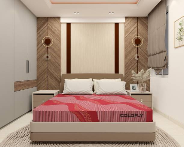 COLOFLY HR Mattress DreamFlex HR: Ultimate support with adaptive comfort|1 Year Warranty 1 inch Single High Resilience (HR) Foam Mattress