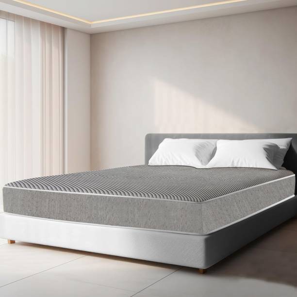 Flipkart Perfect Homes Single Bed Orthopedic Mattress 72X48X8 - Grey 8 inch Double High Density (HD) Foam Mattress