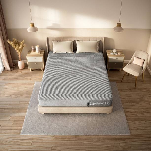 Wakefit ShapeSense Orthopedic Classic Memory Foam 10 inch Single High Resilience (HR) Foam Mattress