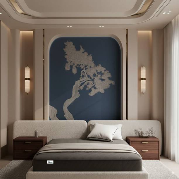 Aeronix Rubberised Coir Mattress Firm Orthopedic Natural Cooling Breathable Fabric 6 inch Single Coir Mattress