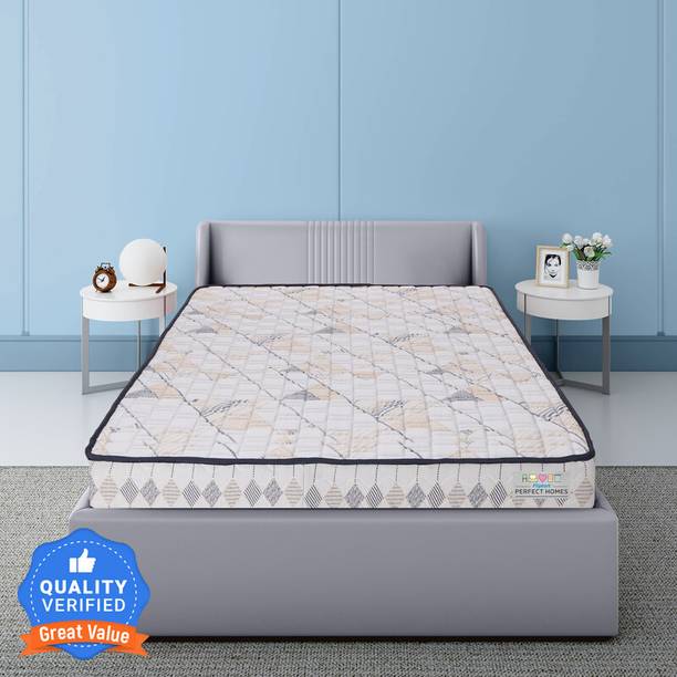 Flipkart Perfect Homes Bliss White 5 inch Single PU Foam Mattress