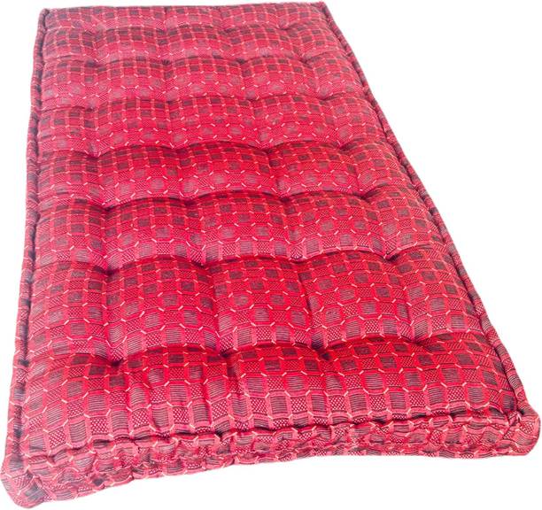 IMSmartMart Soft Cotton Filled Quilt 4 inch Single Cotton Mattress