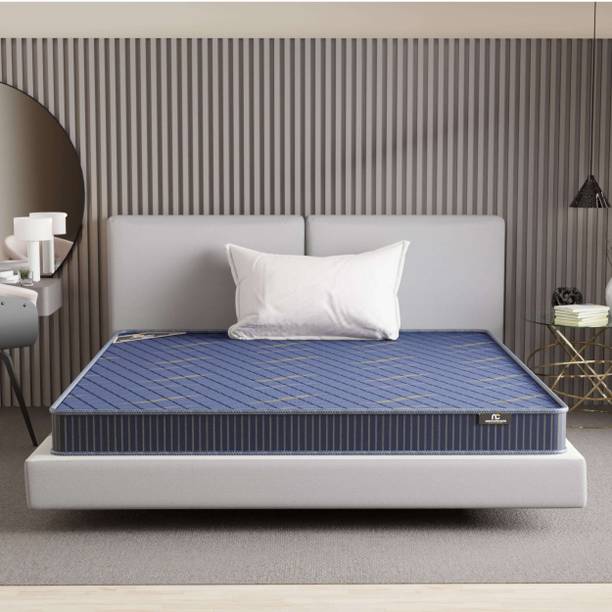 NapComforts Icycool Latex Foam Mattress Blue 5 inch Queen Bonded Foam Mattress