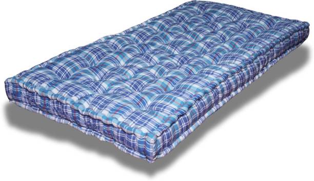 SOFTOOL Cotton Box Gadda - 36x72 Inch Single Bed Mattress with Tufted Cushioning 5 inch Single Cotton Mattress