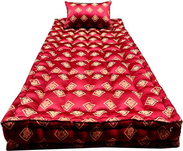flamo Organic Ilavam Panju kapok Silk Cotton Single Cot 6 x 3 feet 6 inch Single Cotton Mattress
