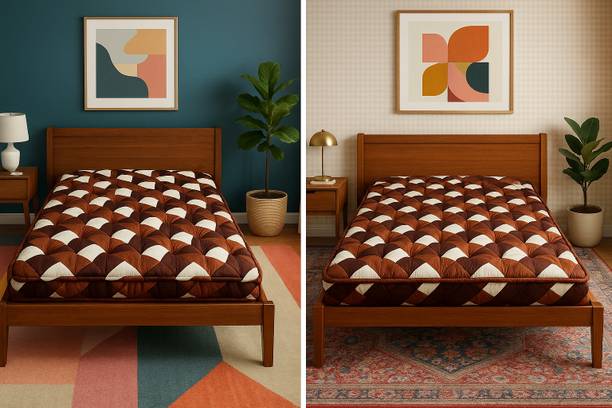 SRK 10KC( LxW- 3x6 ft) 5 inch Single Cotton Mattress