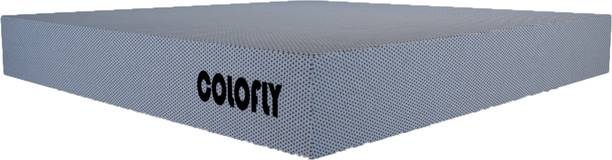 COLOFLY Dual Comfort Soft & Firm High Resilience (HR) 5 inch Double High Resilience (HR) Foam Mattress