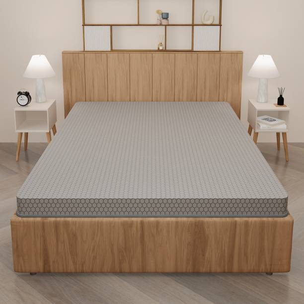 SleepyHug Spinex Plus 3 inch Single High Resilience (HR) Foam Mattress