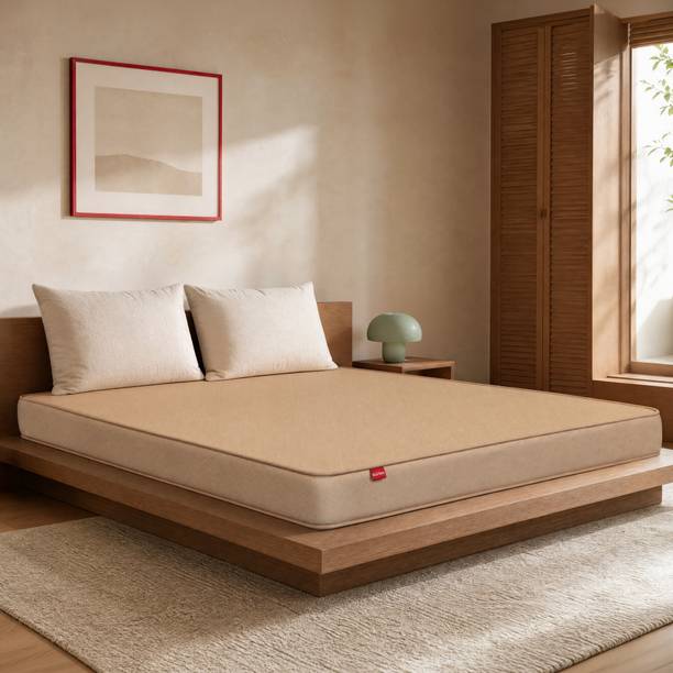 KURLON Orthopedic, Medium Firm, Roll Packed, Spine Support, 10 Yr Warranty, 5 inch Single High Resilience (HR) Foam Mattress