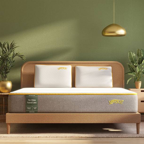 SleepyCat Ultima Natural Latex Mattress 10 inch Single High Density (HD) Foam Mattress