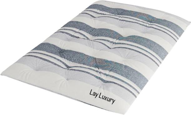 LayLuxury Supreme Comfort Cotton Mattress 4 inch Single Cotton Mattress