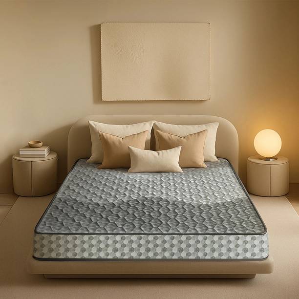 Sleepwell Ortho Pro Natural Latex, Back & Spine Support 6 inch Single High Resilience (HR) Foam Mattress