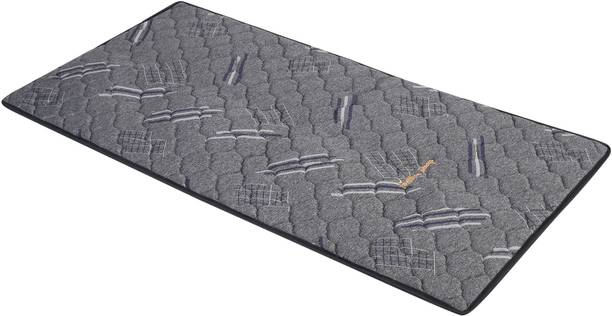 Feather Sleep Foldable Memory Foam Mattress | Soft and Useful for Many Purposes | Blue & Grey 1 inch King Memory Foam Mattress