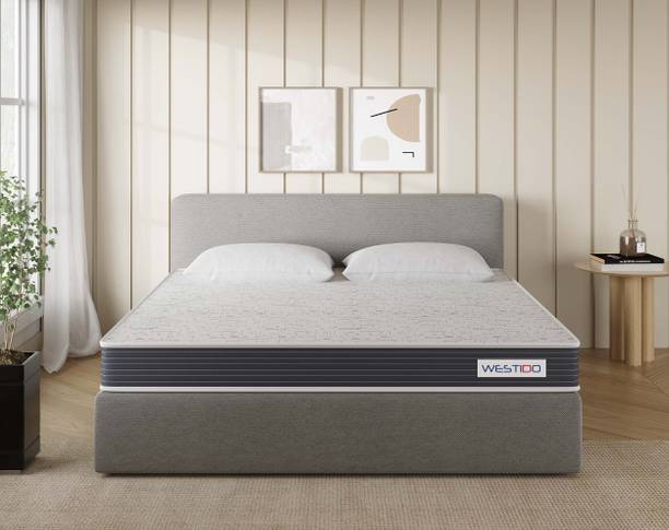WESTIDO SteadySupport 8 inch King High Resilience (HR) Foam Mattress