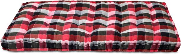 Greatwell 4×6 Rice Design Red Thick Mattress (Mota Gadda) 6 inch Single Cotton Mattress