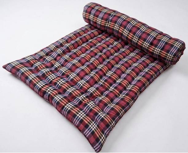 FEBRICMALL BM49 3 inch Single Cotton Mattress