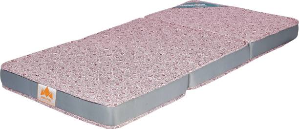 MOROFEEL Soft Bounce 3 Folding/Travel Mattress 4 inch Double High Resilience (HR) Foam Mattress