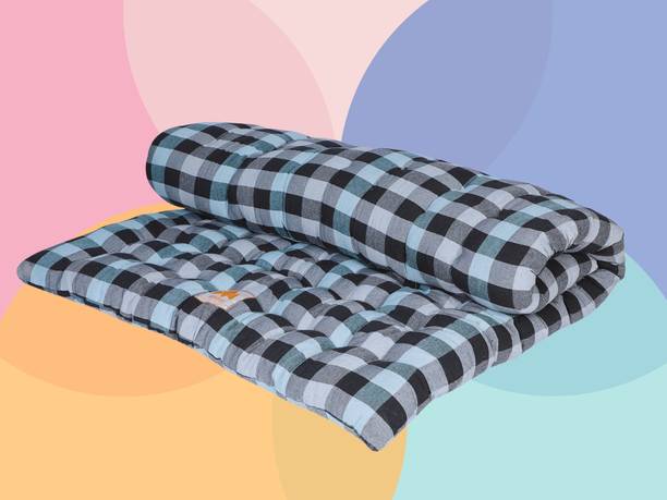 MOROFEEL Softy Cozzzy 4 inch Single Cotton Mattress