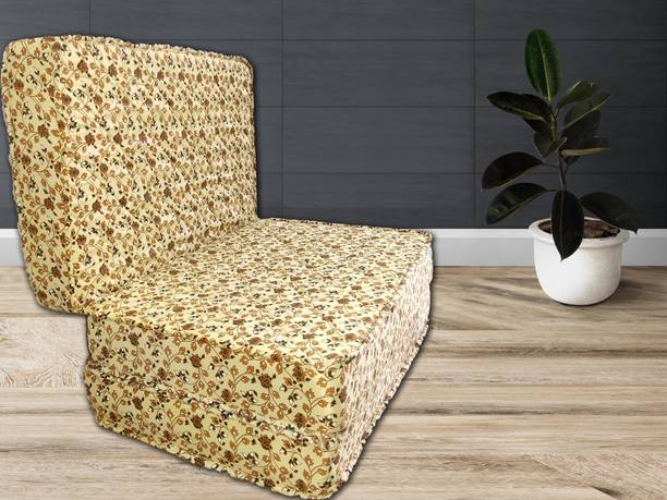 COLOFLY Three Fold High Density PU Foam Mattress 4 inch Single High Density (HD) Foam Mattress