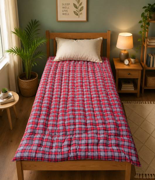 FEBRICMALL 01 3 inch Single Cotton Mattress