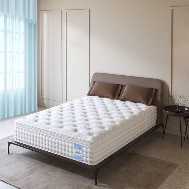 SPRINGTEK Euro Top Luxe Memory Foam 10 inch Queen Pocket Spring Mattress