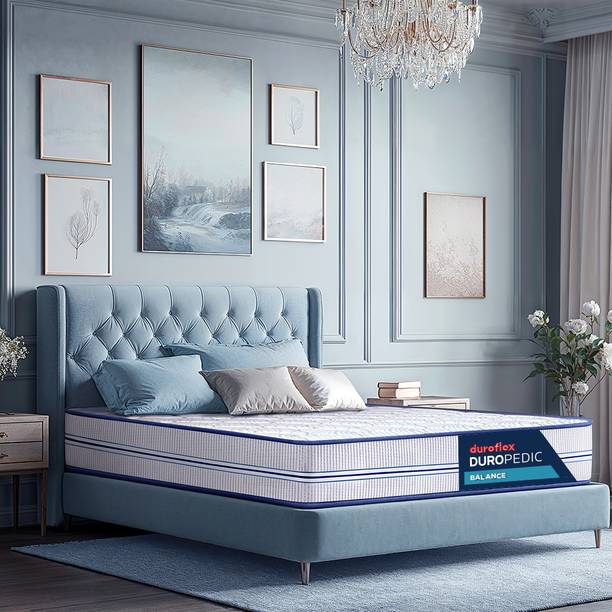 duroflex Balance Duropedic - Doctor Recommended 5 Zone Dual Density Orthopedic Support 7 inch Queen High Density (HD) Foam Mattress