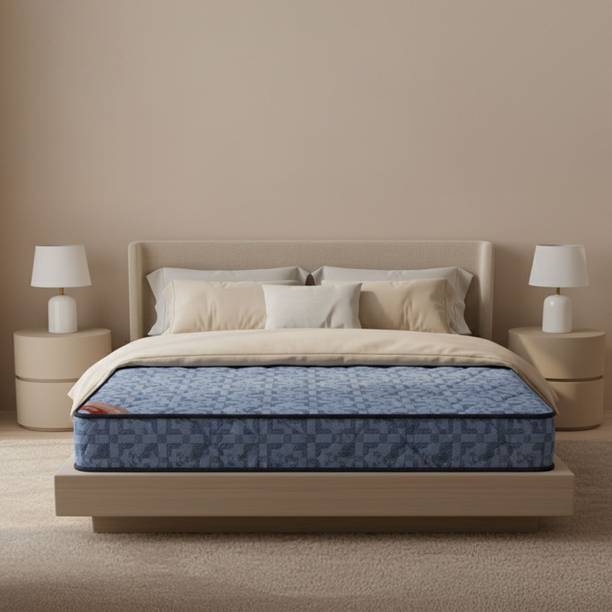 Sleepwell MyMattress, Luxury Soft, Plush Firmness, Resitec Foam,Neem Anti Microbial 6 inch King High Resilience (HR) Foam Mattress