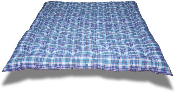 TIRAZ Regular Type Organic Cotton mattress Gadda For Floor & Bed (Single 72x72) 4 inch King Cotton Mattress