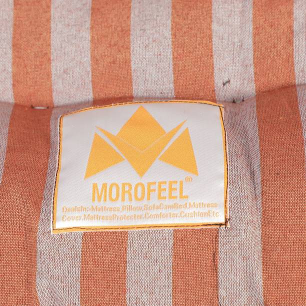 MOROFEEL Soft Cotton Easy Foldable Light Weight 4 inch Single Cotton Mattress