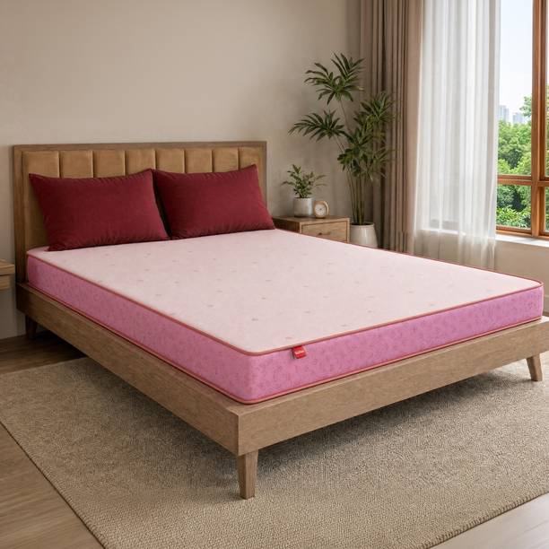 KURLON Dual Plus, Medium Soft & Firm, Dual Side Usage, 10 Yr Warranty, 6 inch King High Resilience (HR) Foam Mattress