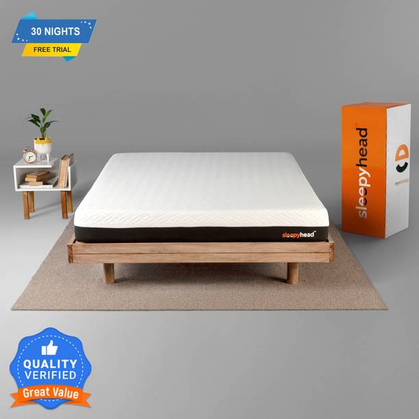 Sleepyhead Sense - BodyIQ Orthopedic Memory Cooling Tech 8 inch King High Density (HD) Foam Mattress
