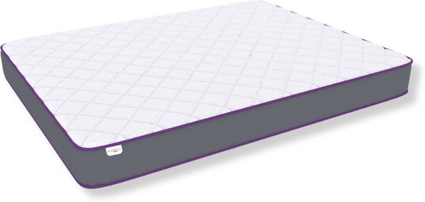 SLEEPSPA Dual Comfort - Hard & Soft- with Comfort Cubes and Rebotech Tech 5 inches Single High Resilience (HR) Foam Mattress