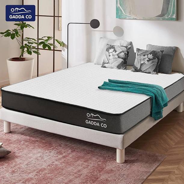 GADDA CO Orthopedic Memory Foam Dual Comfort Bed Mattress 6 inch King PU Foam Mattress