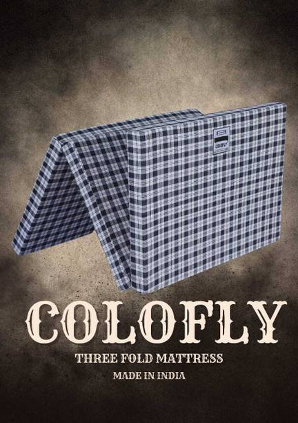 COLOFLY Three Fold Ep Mattress 3 inch Single EPE Foam Mattress