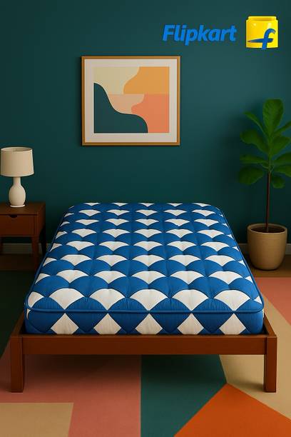 SRK COTTON Mattress 5 inch 4x6 single bed 5 inch Single Cotton Mattress