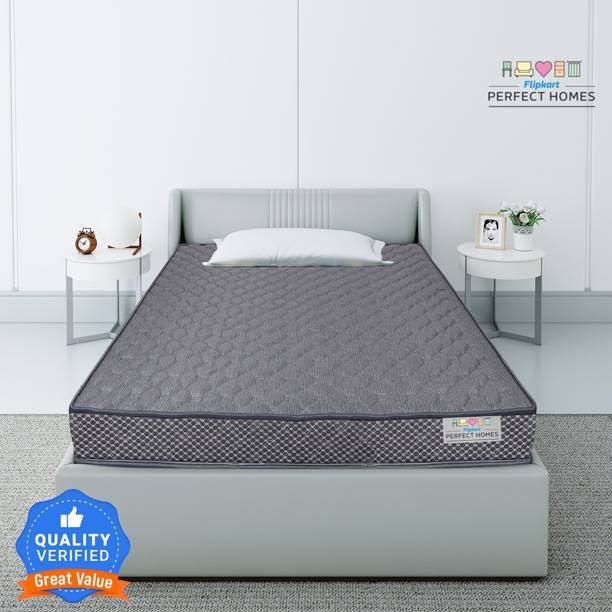Flipkart Perfect Homes Bookfold Orthopedic High Density Mattress 4 inch Single Bonded Foam Mattress
